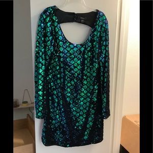 Cute sequin mini dress